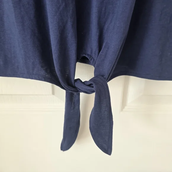 Margaritaville Navy Floral & Pink Trick Graphic Tee - Picture 3 of 8